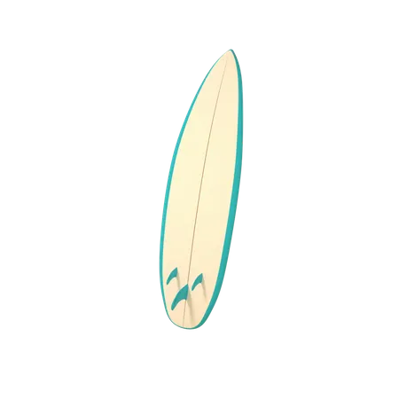 Surfboard  3D Illustration