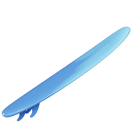 Surfboard 3D Illustration