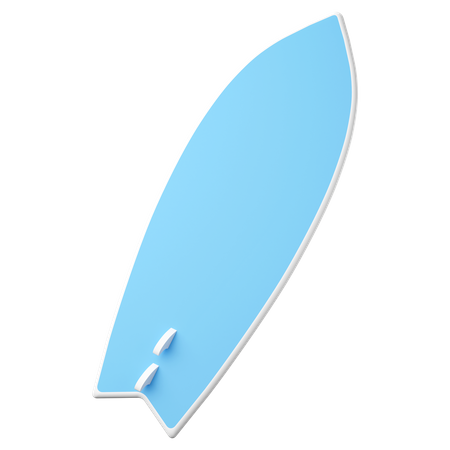 Surfbrett  3D Icon