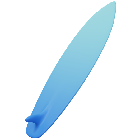 Surfbrett  3D Illustration