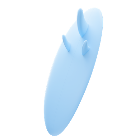 Surfbrett  3D Icon