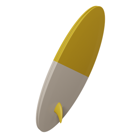 Surfbrett  3D Icon