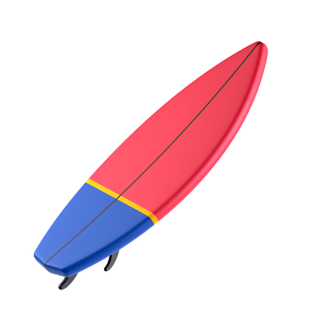 Surfbrett  3D Icon