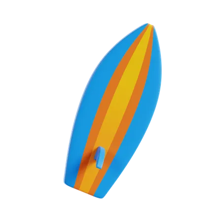 Surfbrett  3D Icon