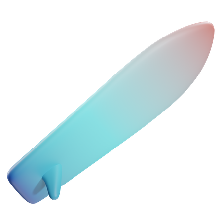 Surfbrett  3D Icon