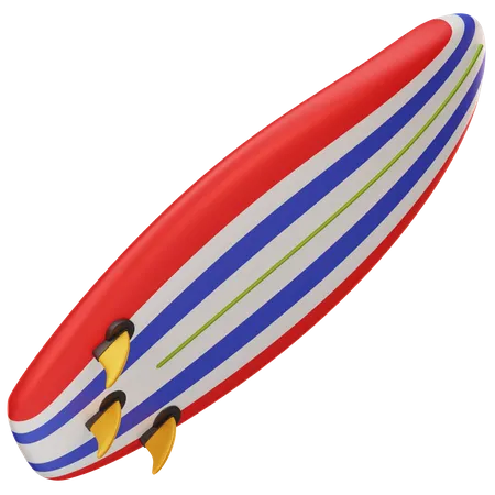 Surfbrett  3D Icon