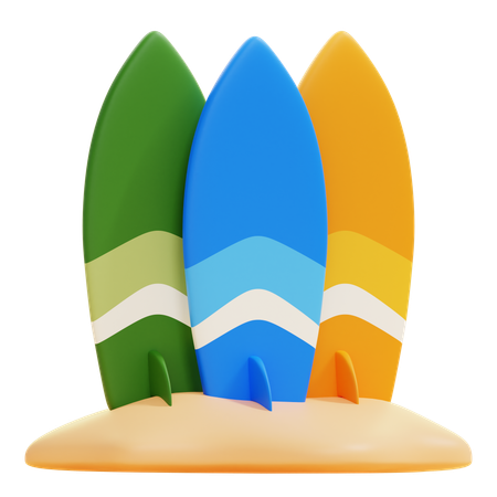 Surfing  3D Icon