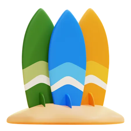 Surfing  3D Icon