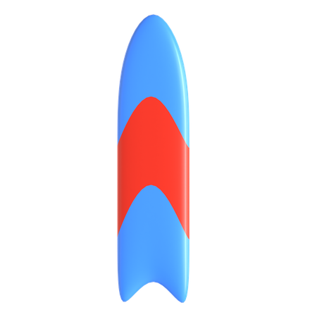 Surfing Board  3D Icon
