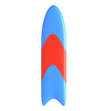 Surfing Board  3D Icon