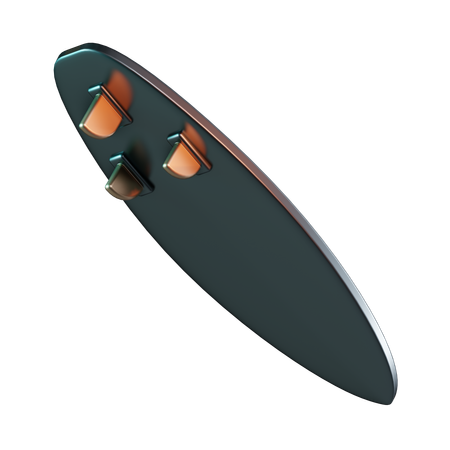 Surfing Board  3D Icon