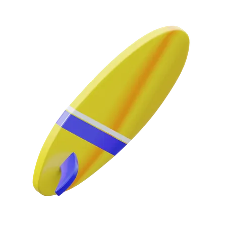 Surfing Board  3D Icon