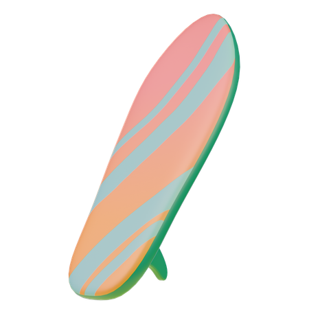 Surfing Board  3D Icon