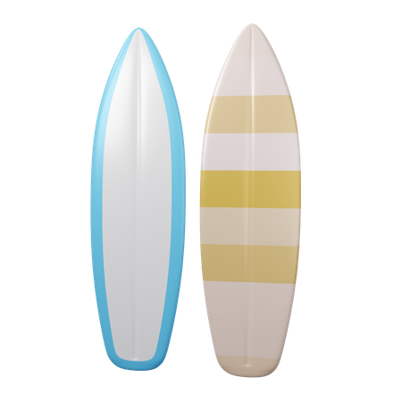 Surfing Board  3D Icon