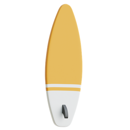 Surfing Board  3D Icon