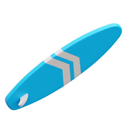 Surfing Board  3D Icon