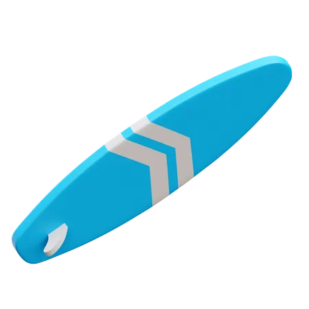 Surfing Board  3D Icon