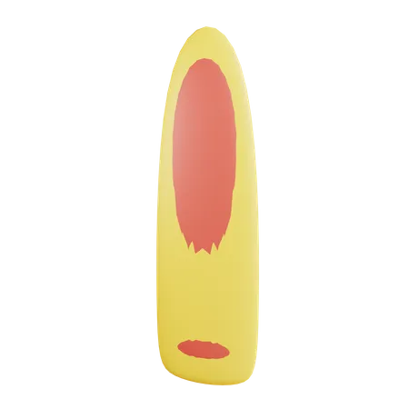 サーフィンボード  3D Icon