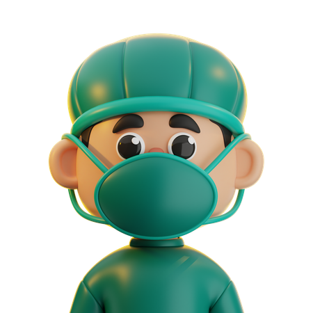 Surgeon  3D Icon