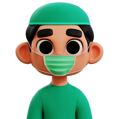 Surgeon  3D Icon