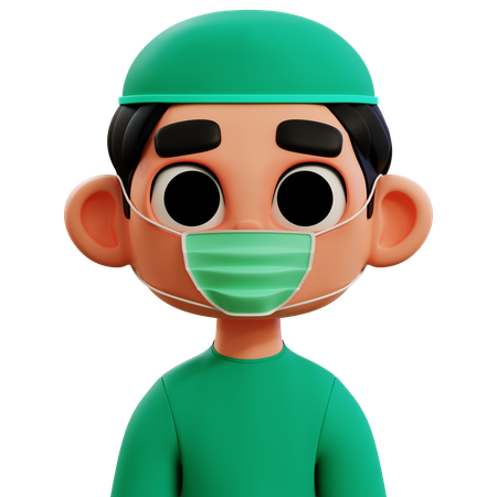 Surgeon  3D Icon