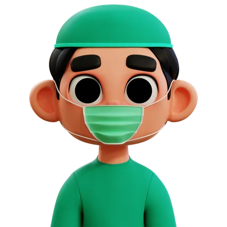 Surgeon  3D Icon