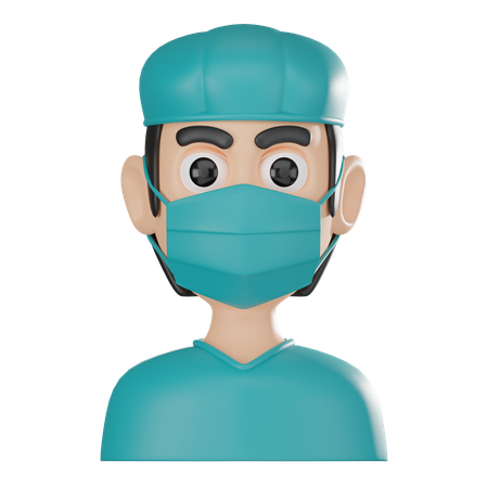 Surgeon  3D Icon