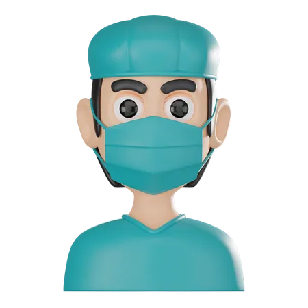 Surgeon  3D Icon