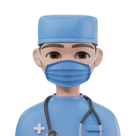 Surgeon  3D Icon