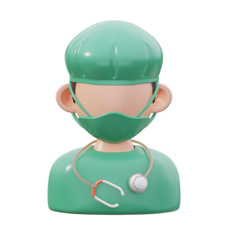 Surgeon  3D Icon