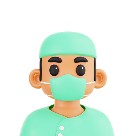Surgeon  3D Icon