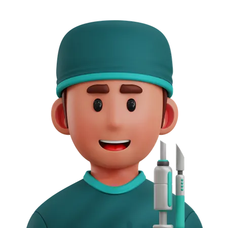 Surgeon  3D Icon