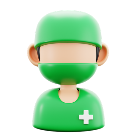 Surgeon  3D Icon