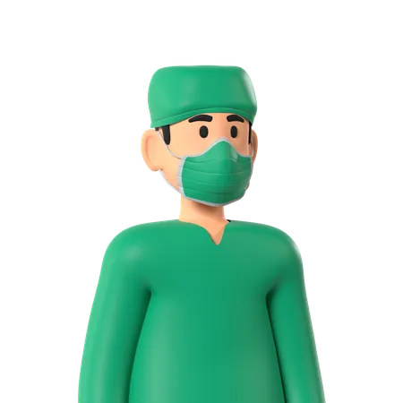 Surgeon  3D Icon