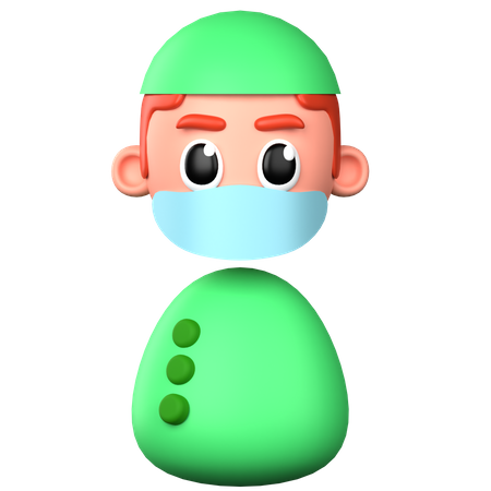 Surgeon  3D Icon