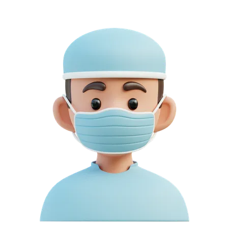 Surgeon  3D Icon