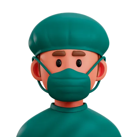 Surgeon  3D Icon