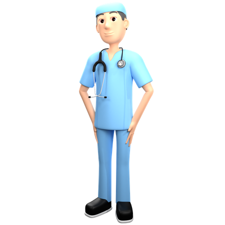 Surgeon  3D Icon
