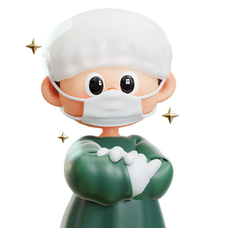Surgeon  3D Icon