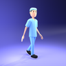 surgeon doctor emoji 3d