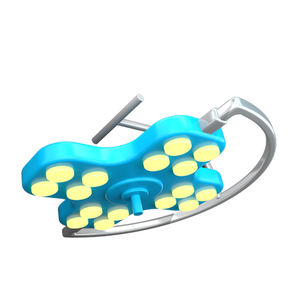 Surgery Lamp  3D Icon