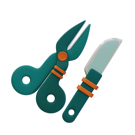 Surgery tools  3D Icon