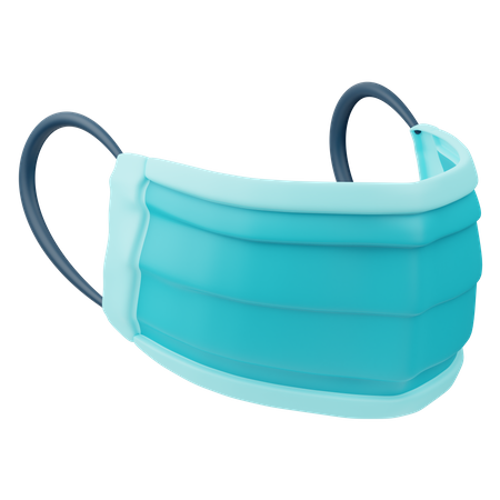 Surgical Mask  3D Icon