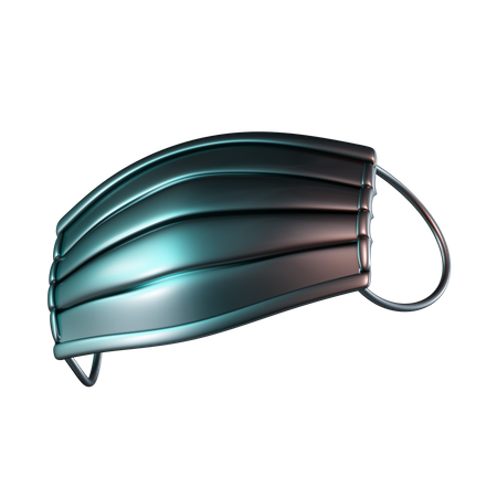 Surgical Mask  3D Icon