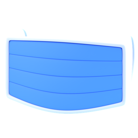 Surgical Mask  3D Icon