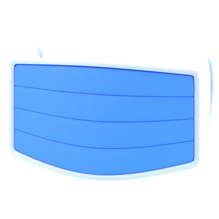 Surgical Mask  3D Icon
