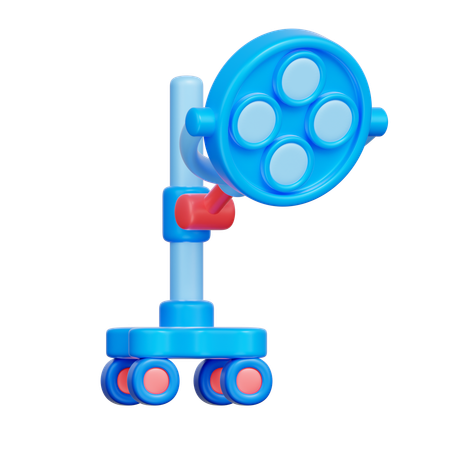 Surgical Operating Light  3D Icon