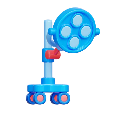 Surgical Operating Light  3D Icon