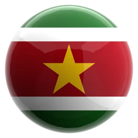 Surinam  3D Icon