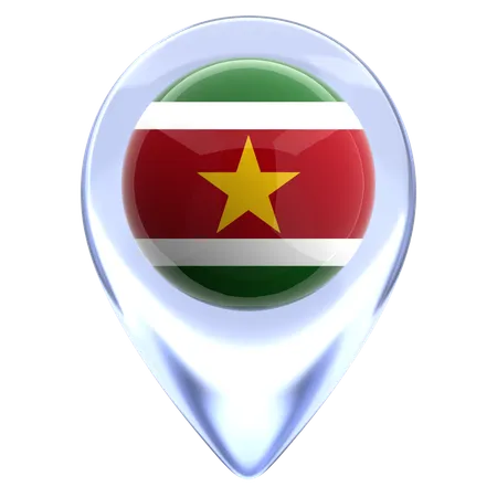 Surinam  3D Icon